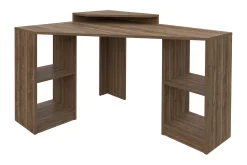 Andifli Skrivebord 60x196,6x120 cm med oppbevaring