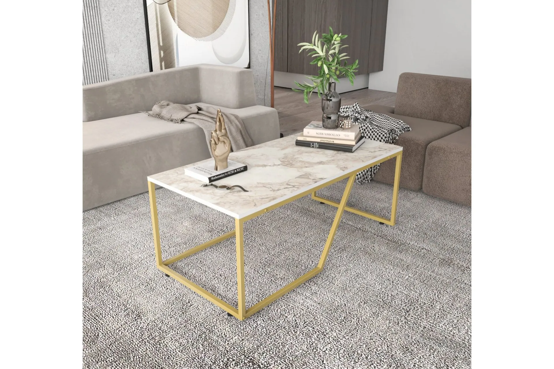 Andifli Sofabord 60x48x120 cm