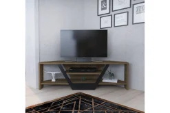 Tv-Benk & Mediabenk-Andifli Tv-benk 120x36,8 cm Brun