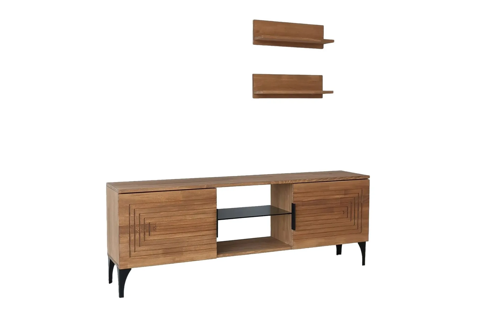 Tv-Møbelsett-Andifli Tv-møbelsett 50x15 cm Brun