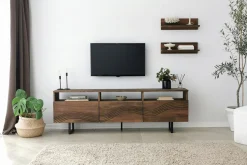 Tv-Møbelsett-Andifli Tv-møbelsett 50x15 cm Brun