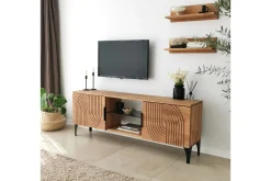Tv-Møbelsett-Andifli Tv-møbelsett 50x15 cm Brun