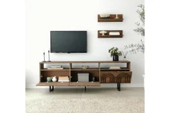 Tv-Møbelsett-Andifli Tv-møbelsett 50x15 cm Brun