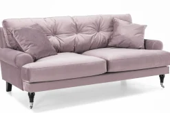 Bloomington Velour Sofa & Fløyel Sofa-Andrew 2-seters Fløyelssofa Lilla