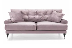 Bloomington Velour Sofa & Fløyel Sofa-Andrew 2-seters Fløyelssofa Lilla