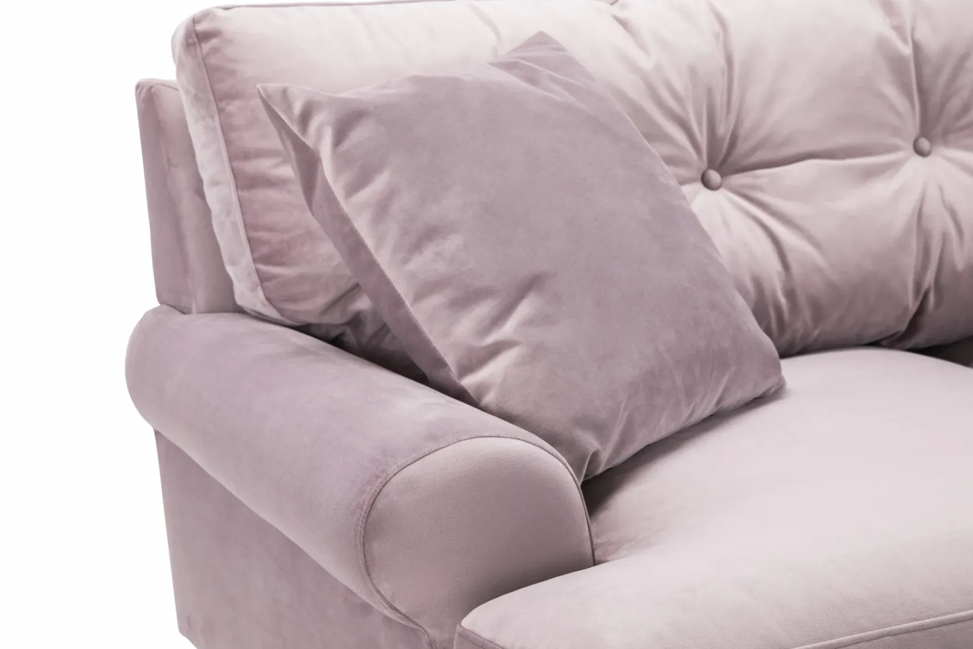 Bloomington Velour Sofa & Fløyel Sofa-Andrew 2-seters Fløyelssofa Lilla