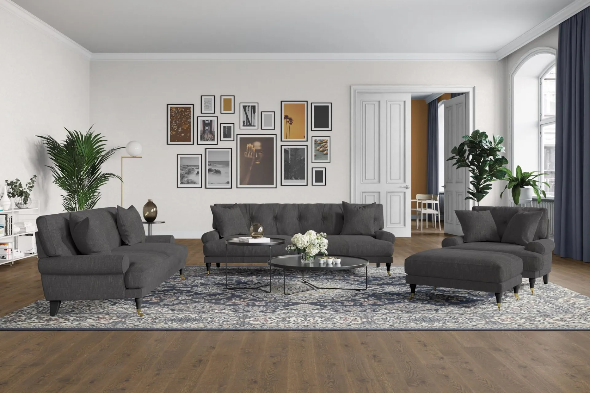 Bloomington Andrew 2-seters Stoffsofa