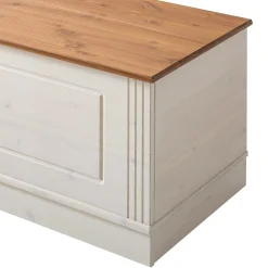 Loft24 Oppbevaringskiste-Anita Oppbevaringskiste 80 cm Hvit/Honning