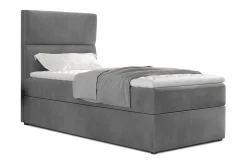 Kontinentalsenger|Seng Med Oppbevaring-Arcore Oppbevaringsseng 90x200 cm Vertikal Søm Grey