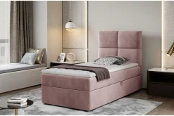 Arcore Oppbevaringsseng 90x200 cm Rutete