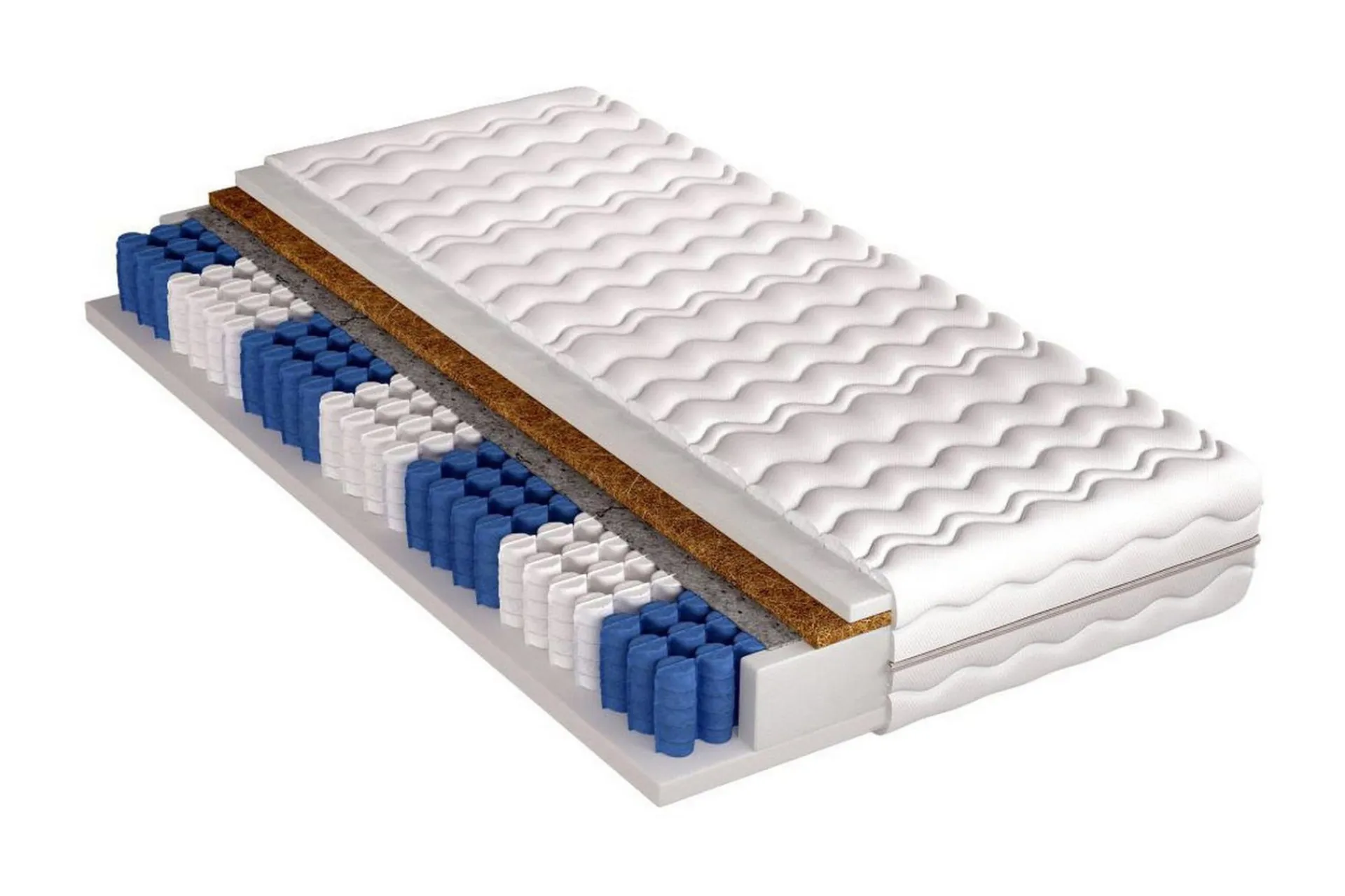 Bedly Madrasser-Argenta Pocketmadrasse 160x200 Hvit