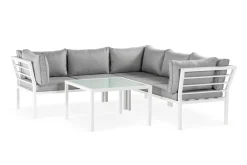 Comfort Garden Benker|Lounge Sofa-Ariany Hjørnesofa Hvit