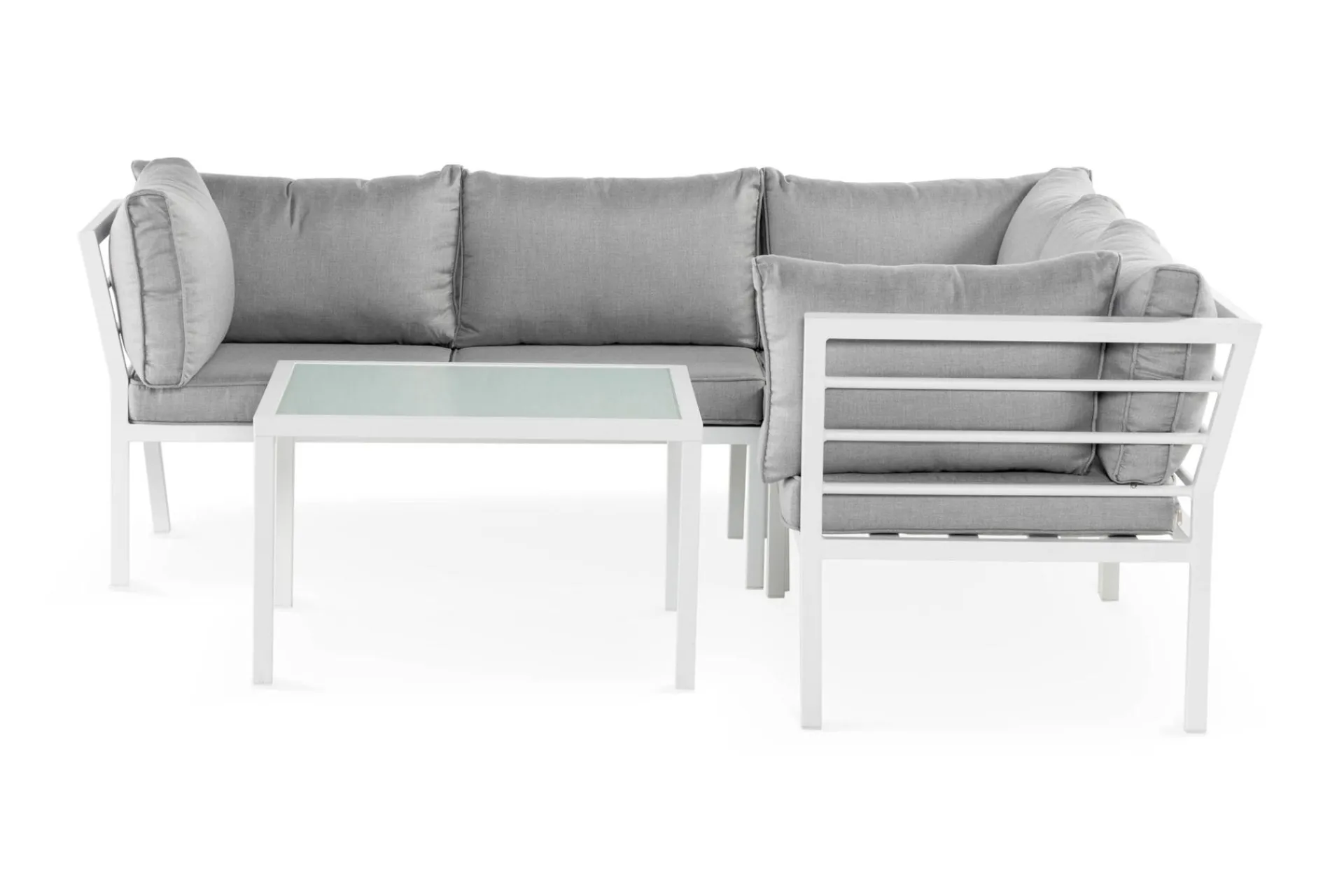 Comfort Garden Benker|Lounge Sofa-Ariany Hjørnesofa Hvit