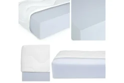 Stellebord|Oppbevaring Barnerom-Arigna Skummadrass 80x160 cm Hvit