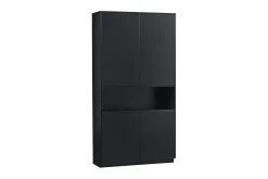 Oppbevaringsskap|Skap-Arteksio Highboard 110 cm Svart