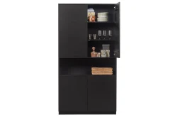 Oppbevaringsskap|Skap-Arteksio Highboard 110 cm Svart