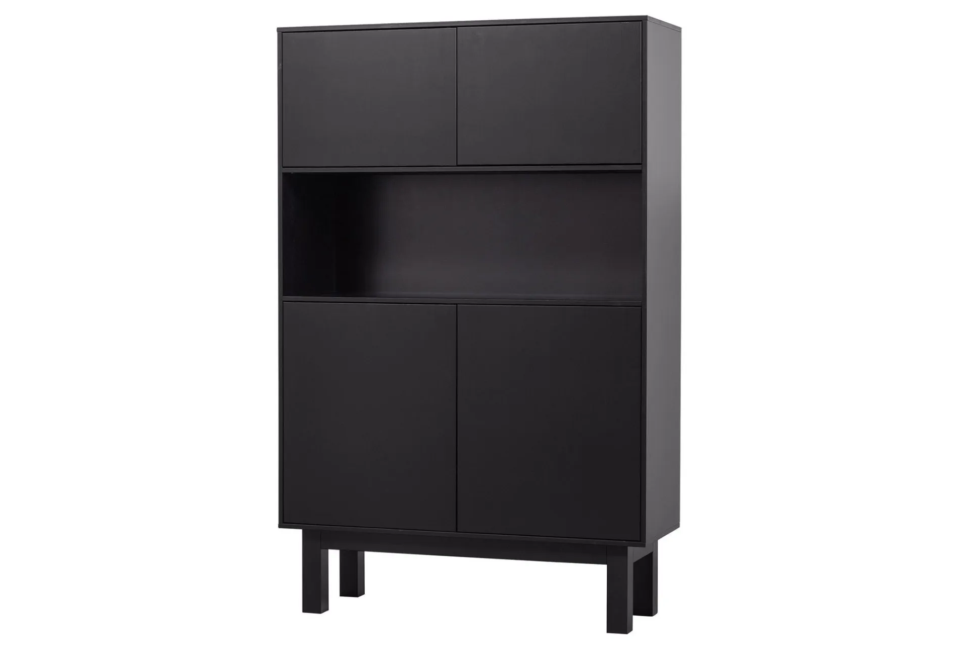 Oppbevaringsskap|Skap-Arteksio Highboard 40x100 cm Svart