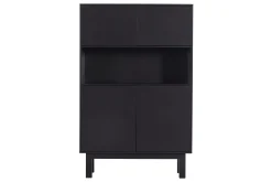 Oppbevaringsskap|Skap-Arteksio Highboard 40x100 cm Svart