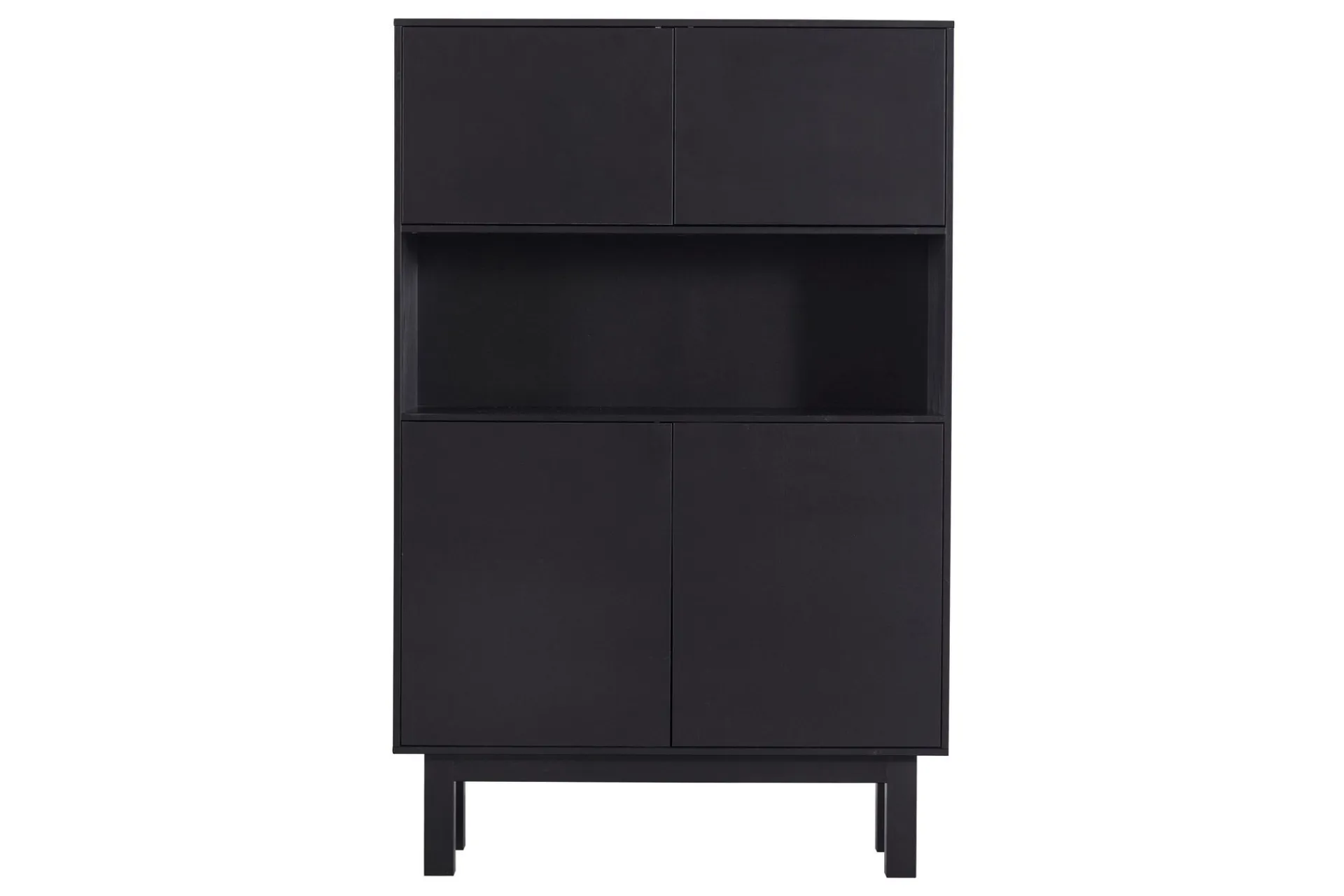 Oppbevaringsskap|Skap-Arteksio Highboard 40x100 cm Svart