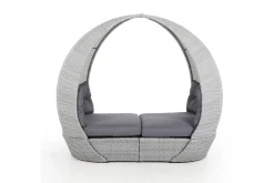 Ascot Dagseng 118x215xH187 cm Grå