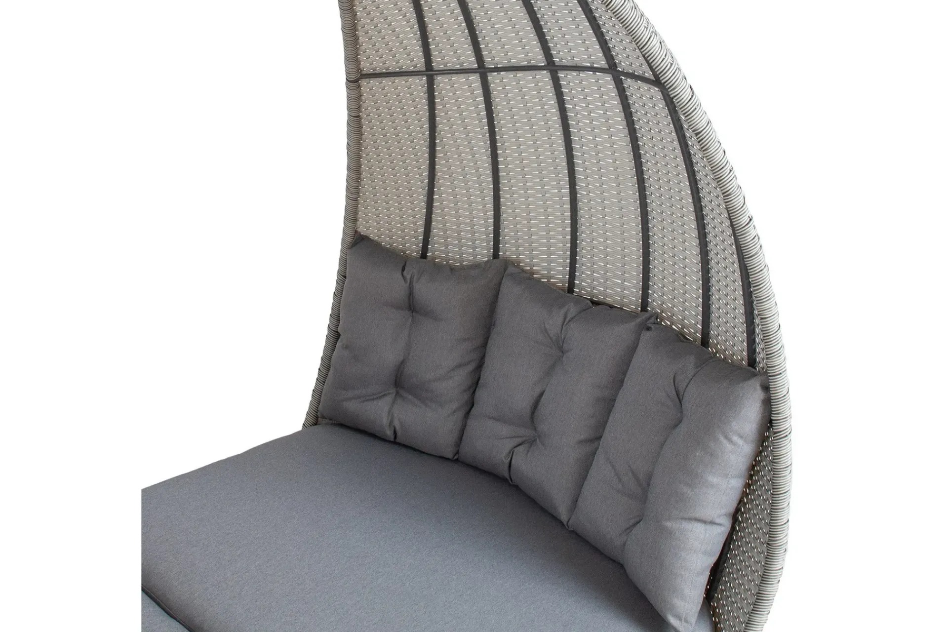 Ascot Dagseng 118x215xH187 cm Grå