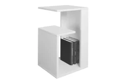 Avlastningsbord-Asillane Sidebord Moderne Hvit