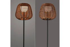 Utelampe|Balkong Belysning-Askia Just Light Gulvlampe Svart