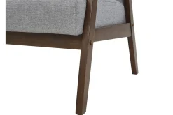 Lenestoler-Asnes Karmstol Grey