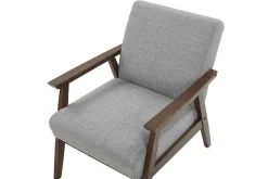 Lenestoler-Asnes Karmstol Grey
