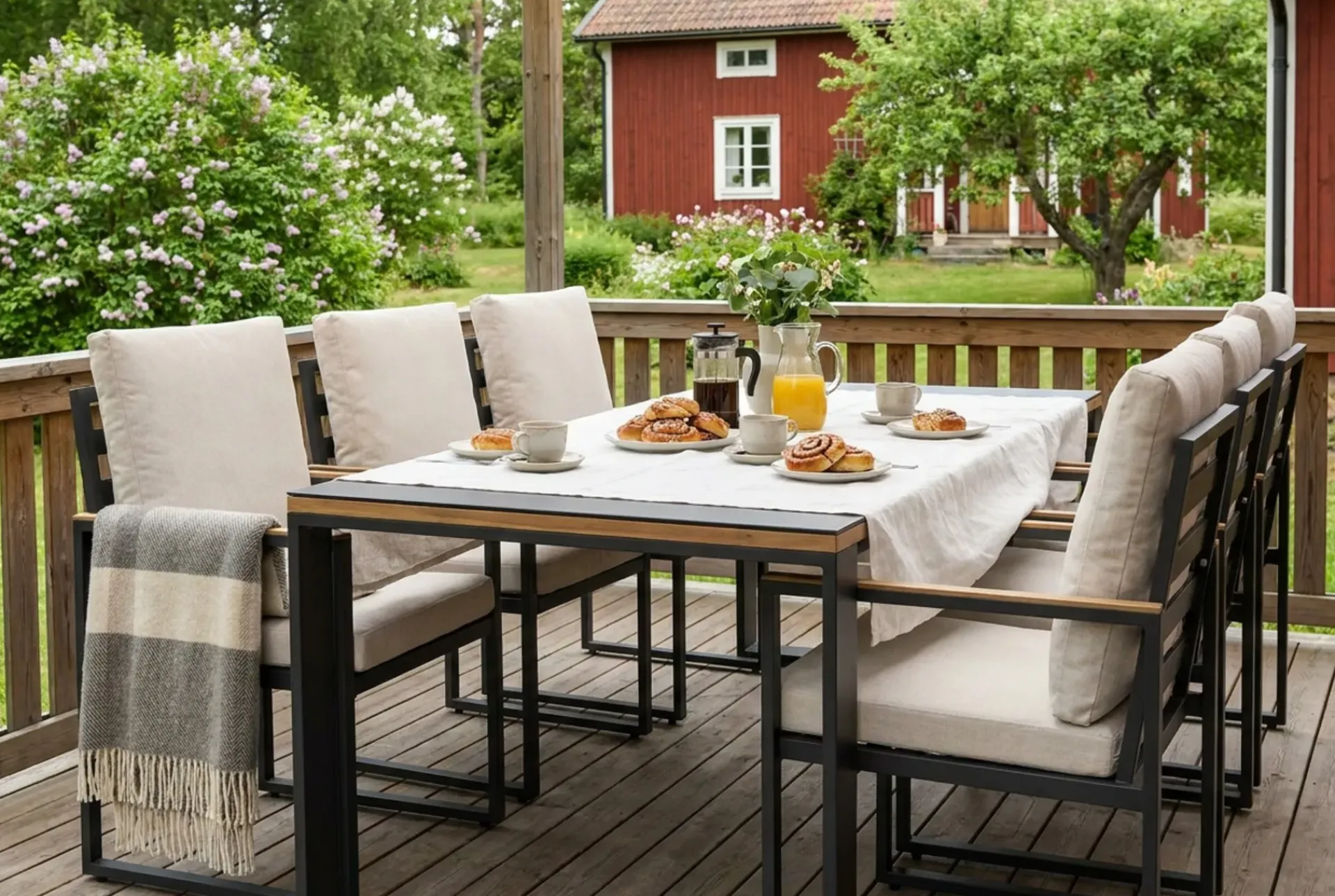 deNoord Aspvik Spisegruppe 200x100 cm