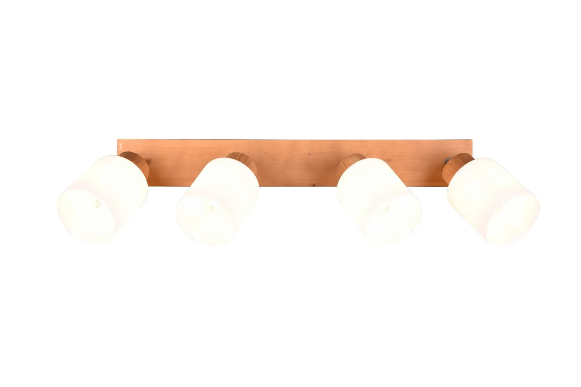 Trio Lighting Spotlights & Downlights-Assam Spotlight 4-os E14 Tre/Hvit