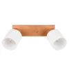 Trio Lighting Spotlights & Downlights-Assam Spotlight 2-os E14 Tre/Hvit