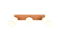 Trio Lighting Assam Spotlight 3-os E14 Tre/Hvit