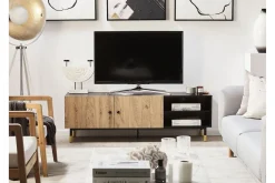 Tv-Benk & Mediabenk-Assaria TV-benk 150x40 cm Svart