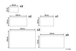 Håndklær-Atai Håndklesett 11-pk Grey