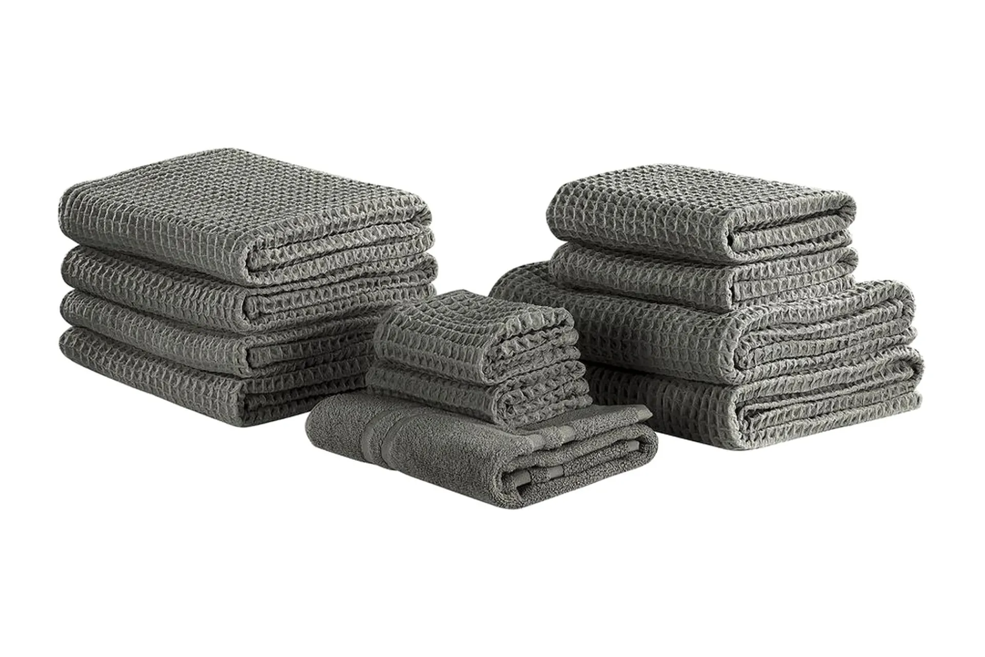 Håndklær-Atai Håndklesett 11-pk Grey