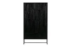 WOOOD Oppbevaringsskap|Skap-Atila Oppbevaringsskap 85 cm Svart