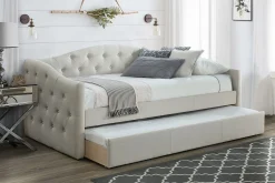 Sengeramme & Sengestamme-Atlanta Seng 90x205 cm Grey