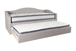 Sengeramme & Sengestamme-Atlanta Seng 90x205 cm Grey