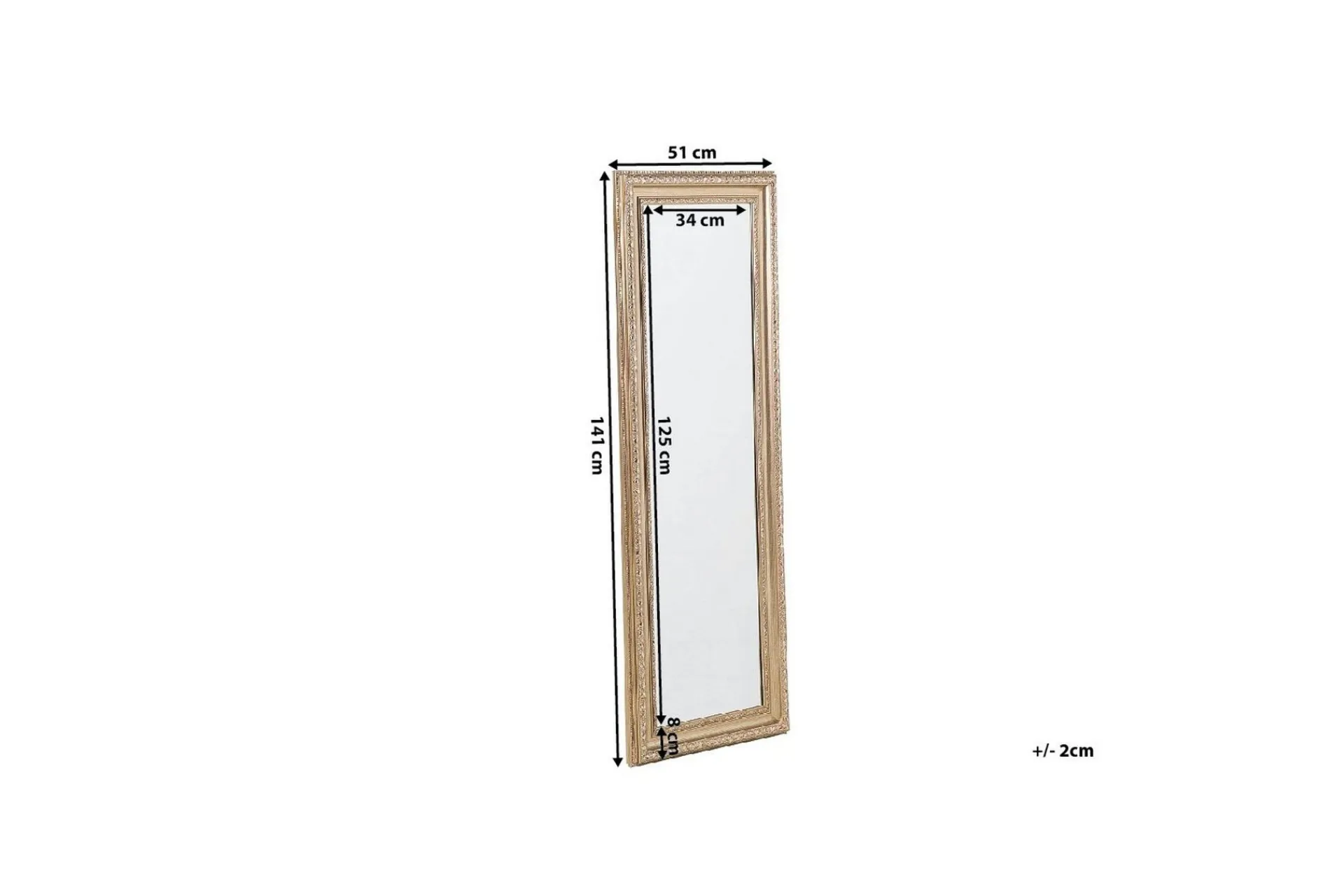 Aurillac Speil 51 cm