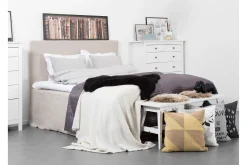 Sengetilbehør & Sengegavl-Ava Sengegavl 180 cm Beige