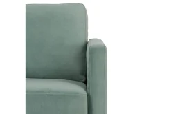 2 Seter Sofa-Avksenti Sofa Grønn