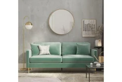 2 Seter Sofa-Avksenti Sofa Grønn