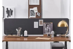 Avskjerming Skrivebord-Avskjerming for Skrivebord 160x40 cm grå WALLY Grey