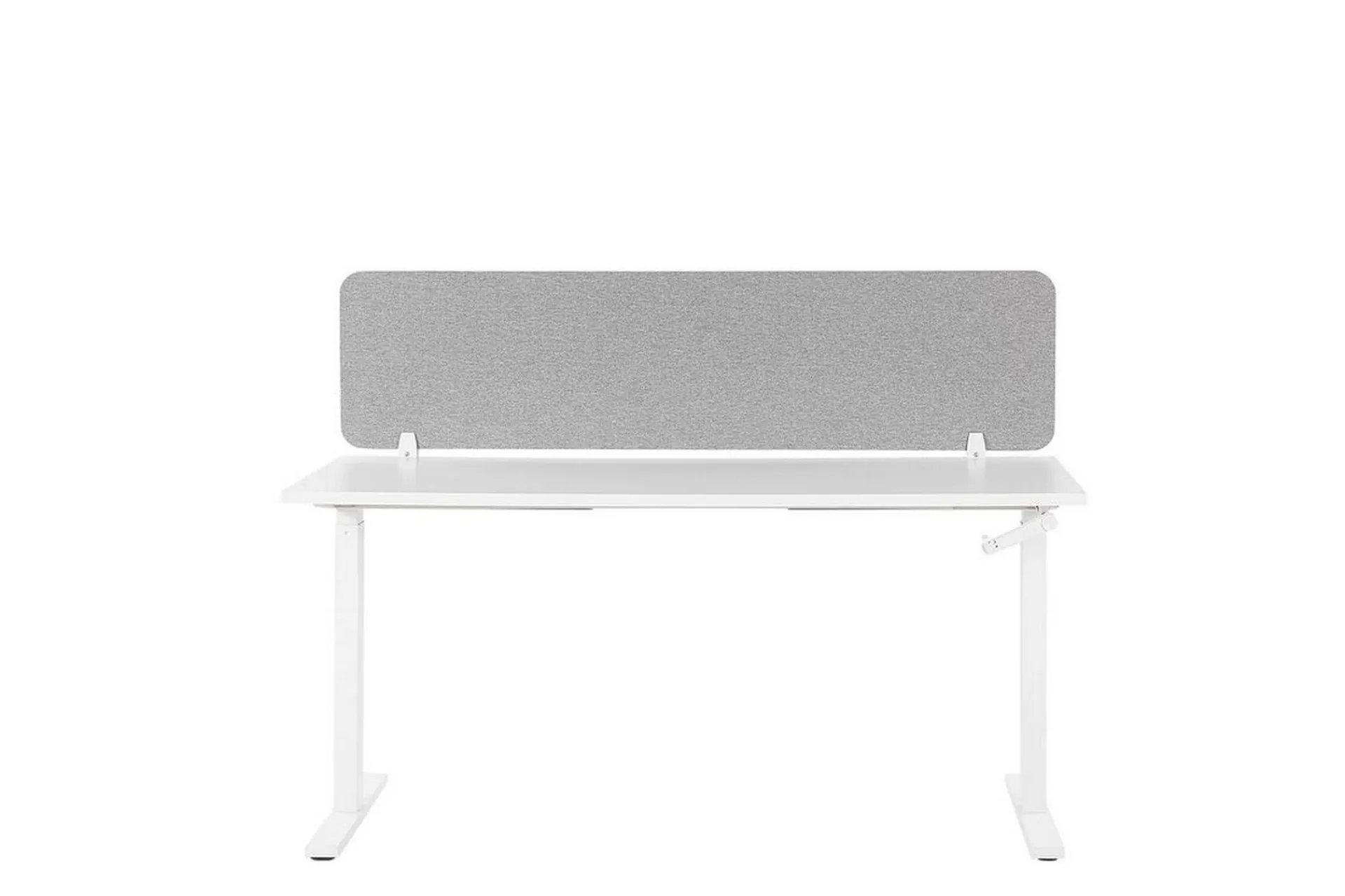 Avskjerming Skrivebord-Avskjerming til Skrivebord 160x40 cm grå WALLY Grey