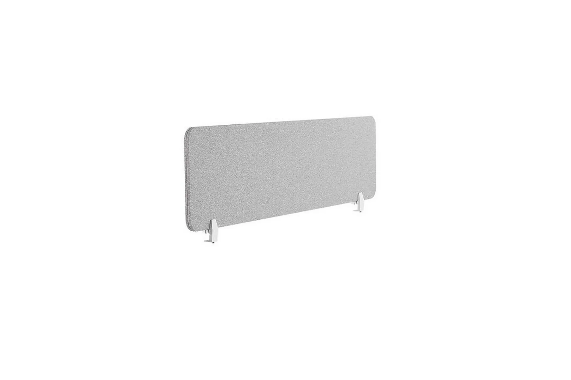 Avskjerming Skrivebord-Avskjerming til Skrivebord 160x40 cm grå WALLY Grey