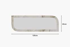 Helkroppsspeil-Ayana Vegghengt Speil 40 cm Beige
