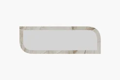Helkroppsspeil-Ayana Vegghengt Speil 40 cm Beige