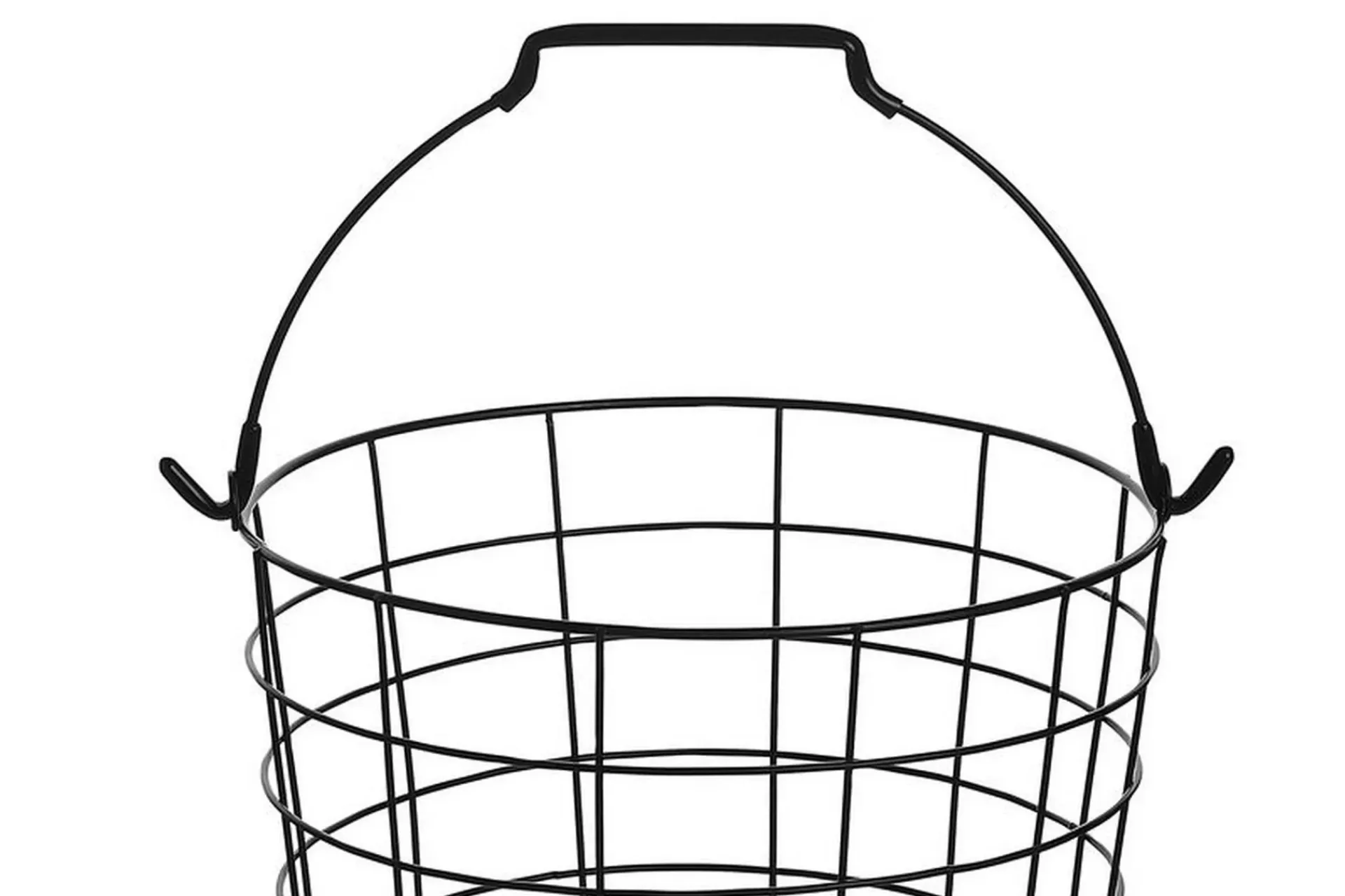 Kurver-Ayapal Metallstativ 37 cm 3 Kurver Svart
