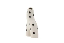 Venture Home Blomstervase-Aya Vase 9,4x9,4 cm Hvit